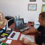 Фото представників рва під час онлайн наради.