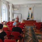 Фото членів комісії під час засідання.