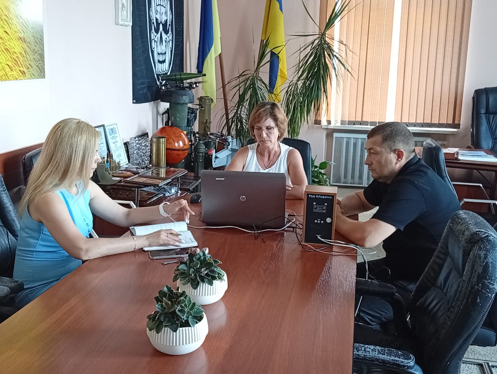 Фото представників РВА під час онлайн-наради.