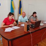 Фото членів комісії під час засідання.
